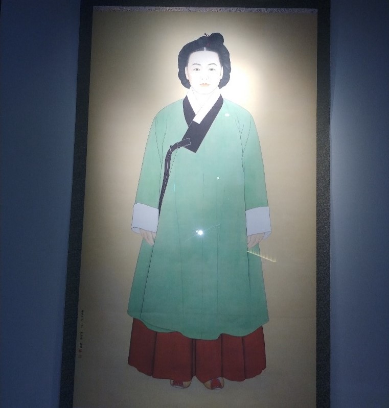 김만덕 할망 그림입니다.