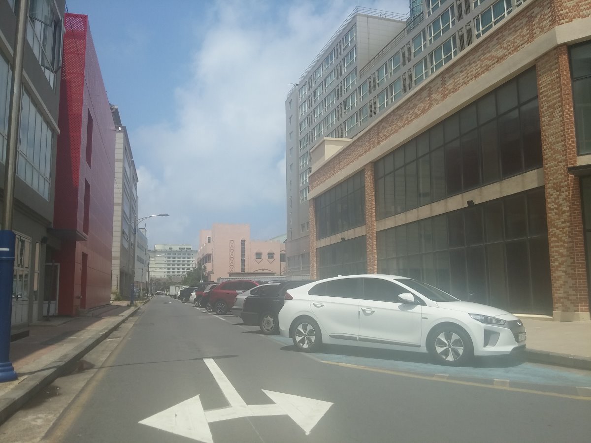 주차장입니다.