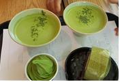 오설록 녹차아이스크림 및 녹차라떼 입니다