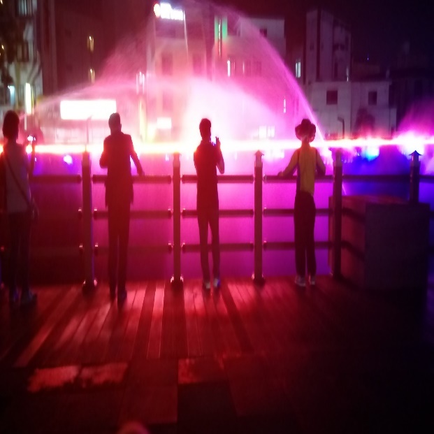 산지천 야경 입니다