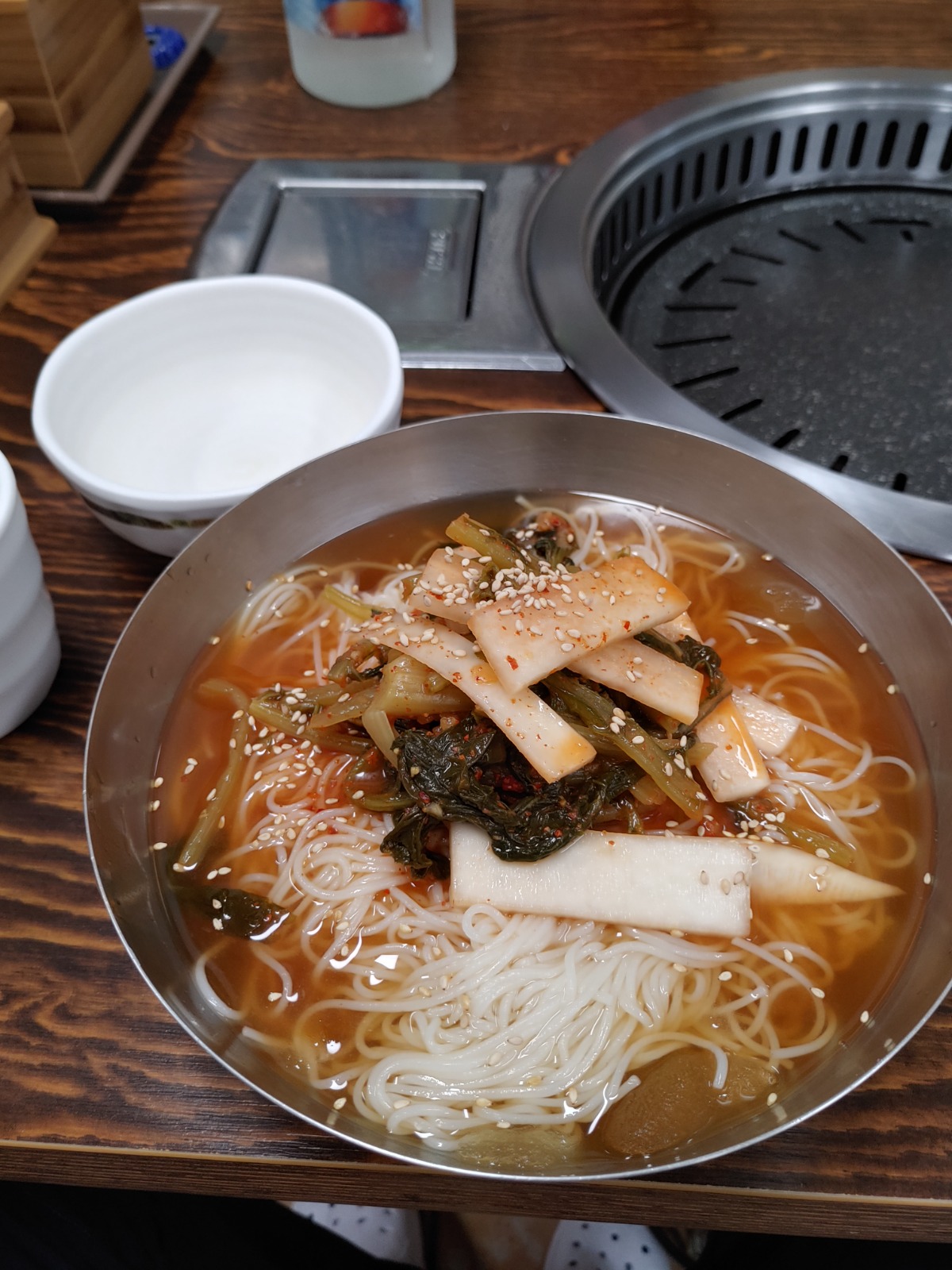열무국수 사진입니다
