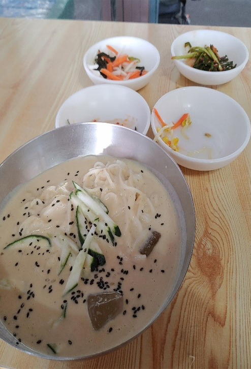 콩국수 사진입니다
