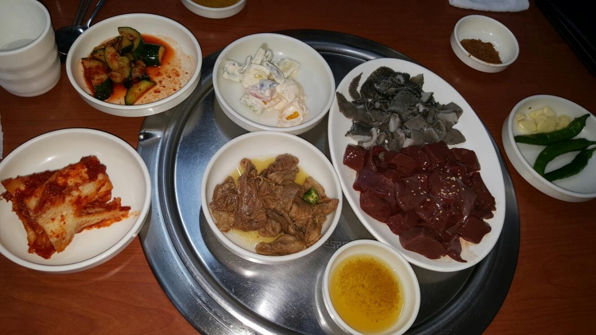 도치돌가든 밑반찬 입니다